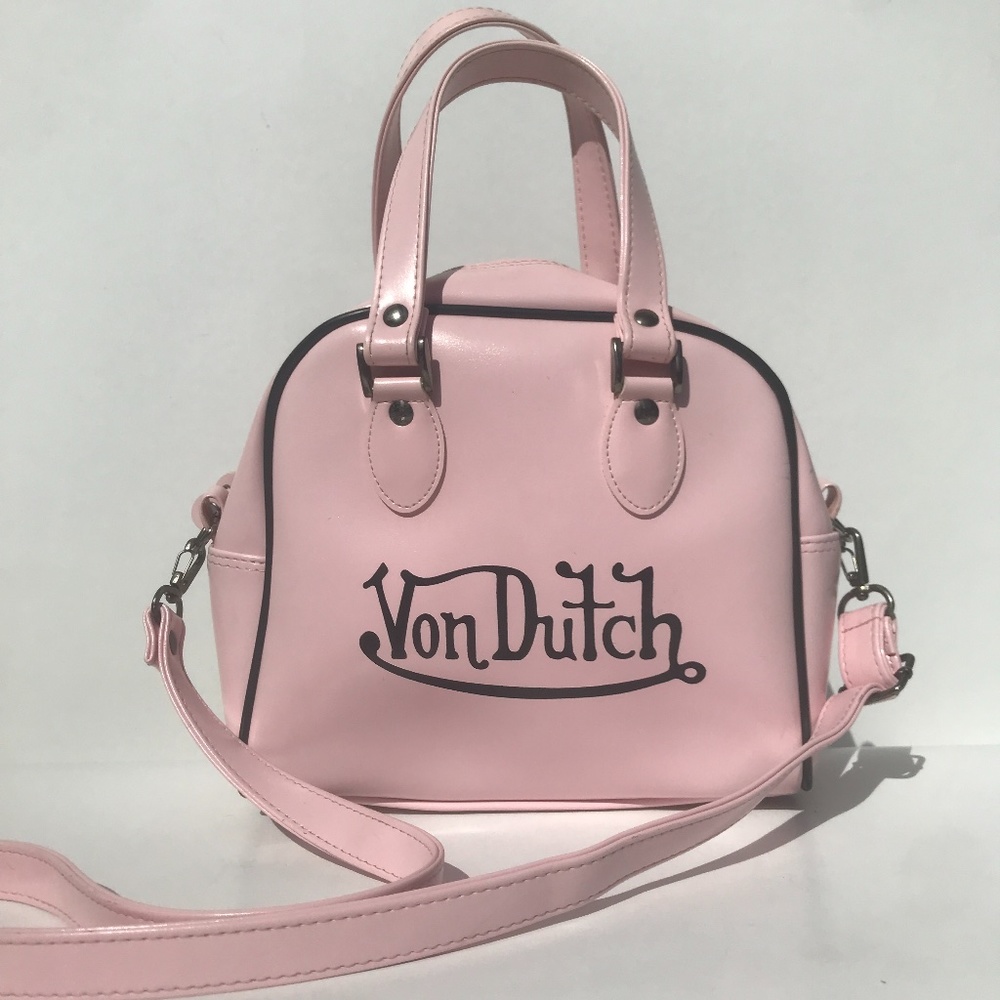 Baby Pink Von Dutch Bowling Bag